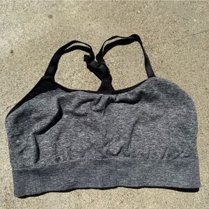 Champion Gray Seamless Sports Bra Size Large